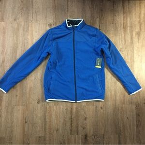 Reversible Tek Gear blue fleece jacket